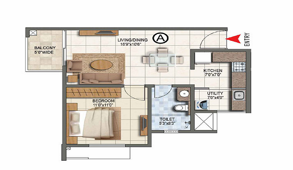 Prestige Autumn Leaves Floor Plan