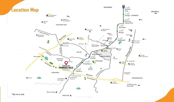 Prestige Primrose Hills Location Map