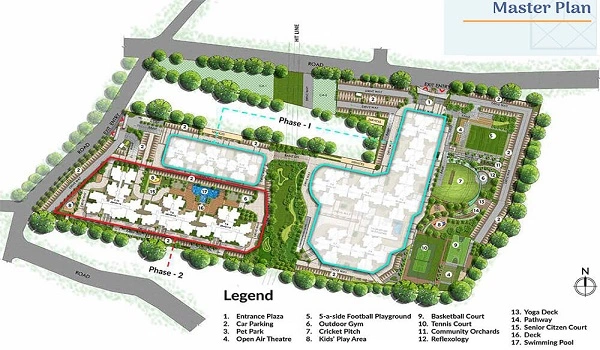 Prestige Primrose Hills  Master Plan